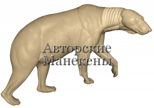 Манекен медведь белый МДБМ-2 П