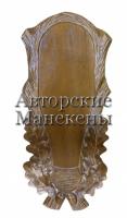 Медальон под череп оленя (резной с носовиной)